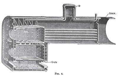 Steam Traction Engine Boiler Section